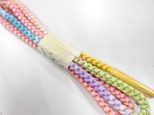 未使用品　正絹　手組帯締め